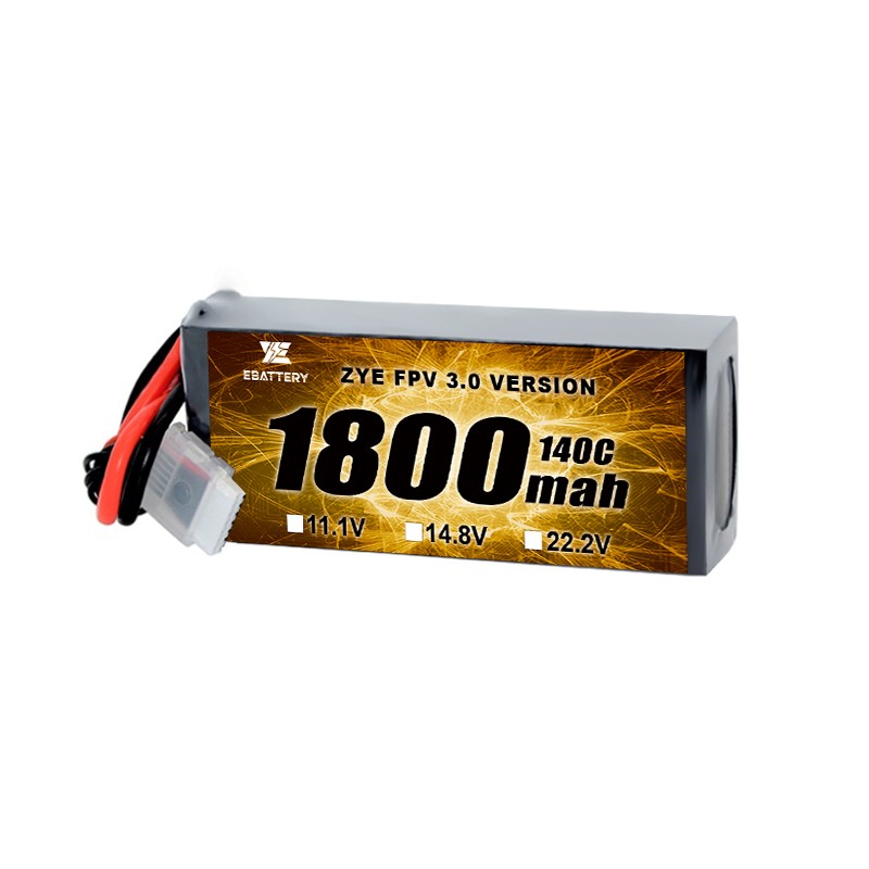 120C 200C 240C FPV Lipo ဘက်ထရီ 1800mah 2000mah