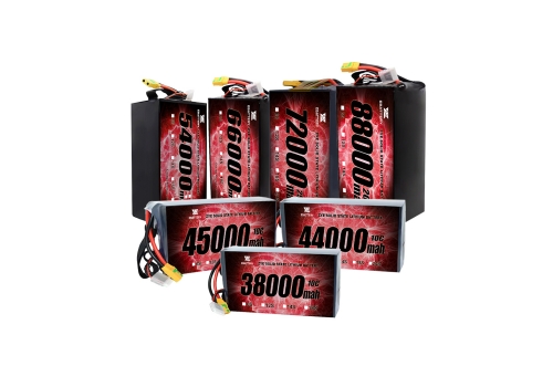 Drones 67000mAh အတွက်အစိုင်အခဲပြည်နယ်ဘက်ထရီအသစ်