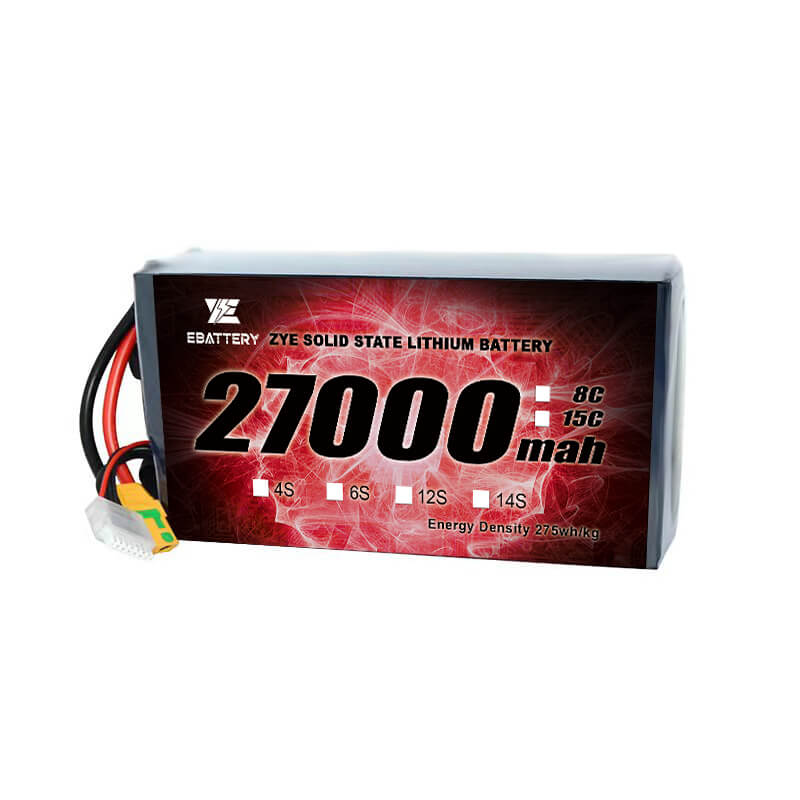 LI High Energy Density HV Solid State 27000mah ဘက်ထရီ