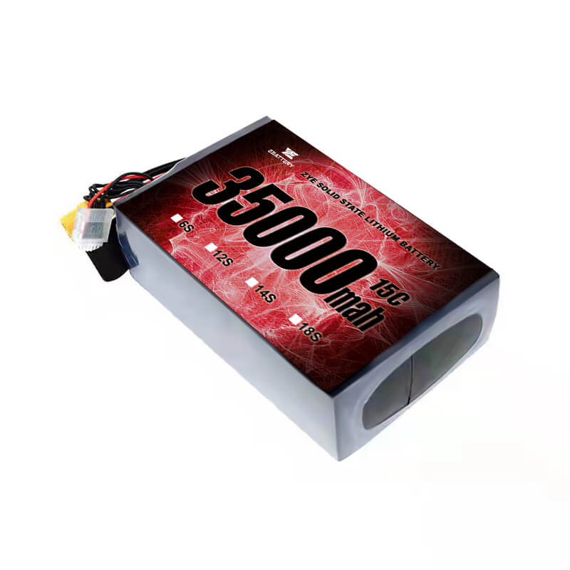 Li HV 35000mAh 14s အစိုင်အခဲပြည်နယ်ဘက်ထရီ