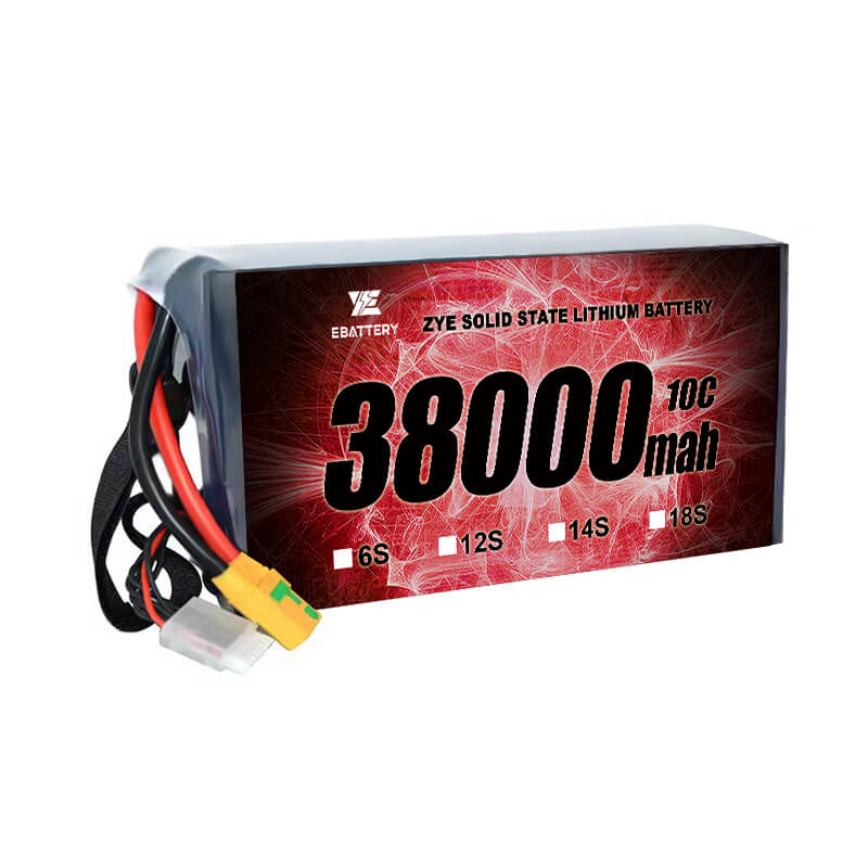 Li HV 38000mAh 12s အစိုင်အခဲပြည်နယ်ဘက်ထရီ