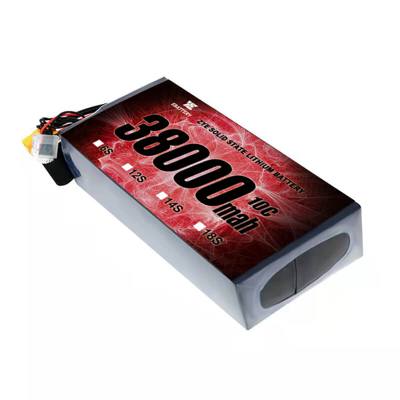 LI HV 38000mah 6S Solid State ဘက်ထရီ