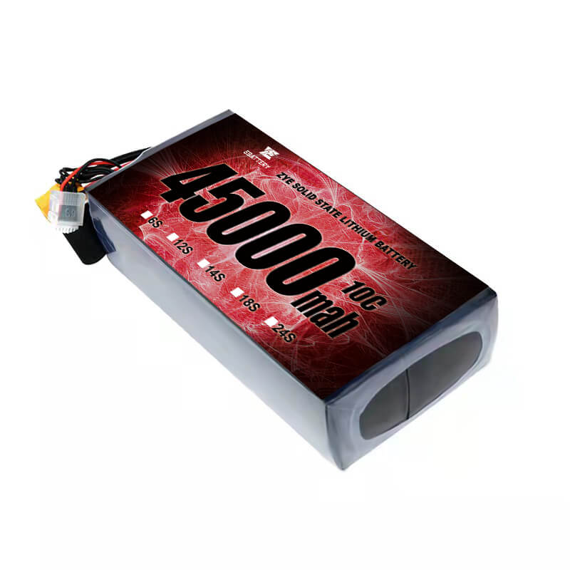 LI HV 45000mah 12S Solid State ဘက်ထရီ