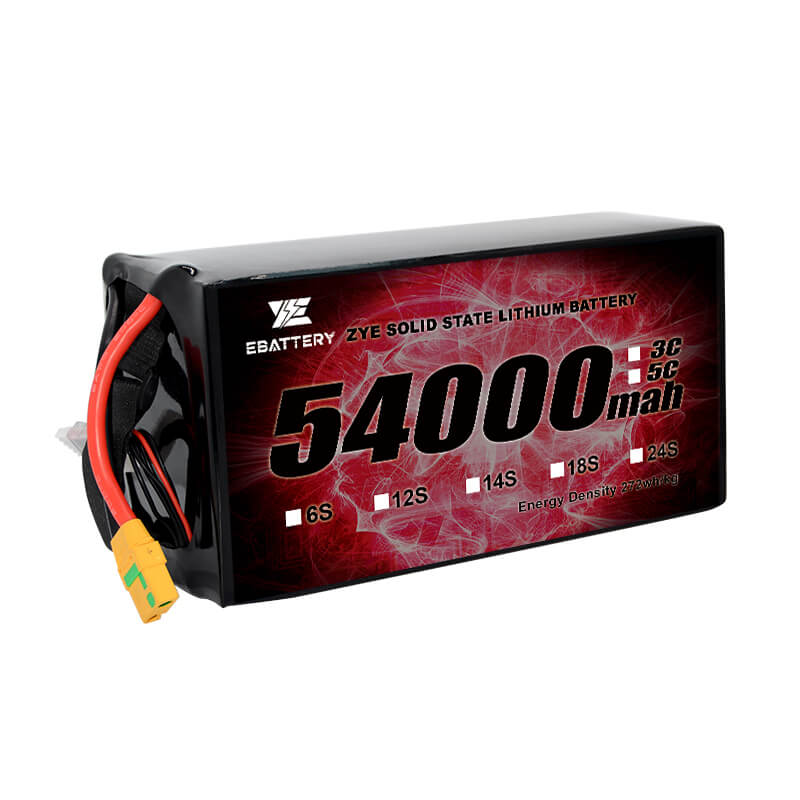 LI HV 54000mah 14S Solid State ဘက်ထရီ